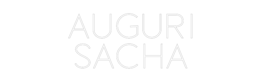 Custom Neon Sign Online Editor AUGURI
SACHA