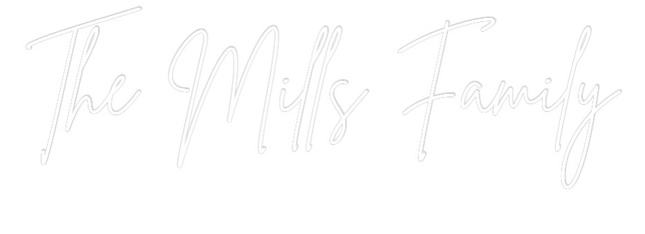 Custom Neon Sign Online Editor The Mills Fam...