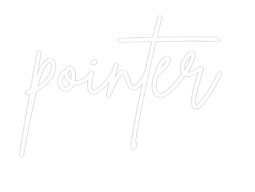 Custom Neon Sign Online Editor pointer