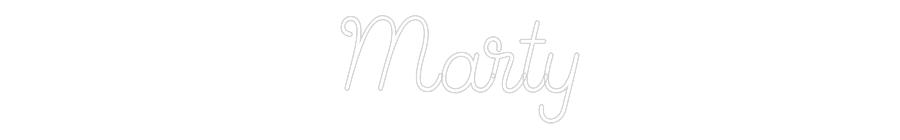 Custom Neon Sign Online Editor  Marty