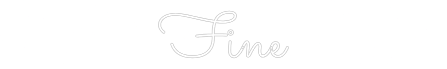 Custom Neon Sign Online Editor Fine