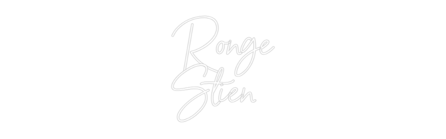 Custom Neon Sign Online Editor Ronge
Stien