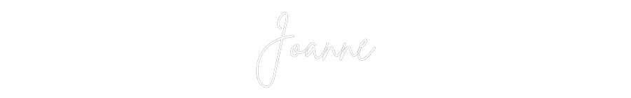 Custom Neon Sign Online Editor Joanne