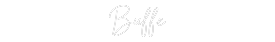Custom Neon Sign Online Editor Buffé