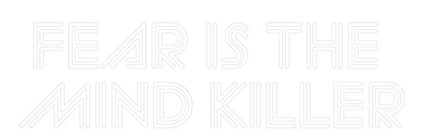 Custom Neon Sign Online Editor FEAR IS THE 
...