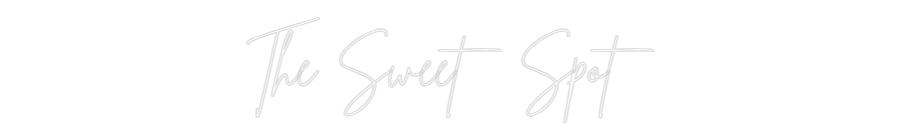 Custom Neon Sign Online Editor The Sweet Spot