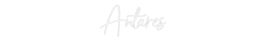 Custom Neon Sign Online Editor Antares
