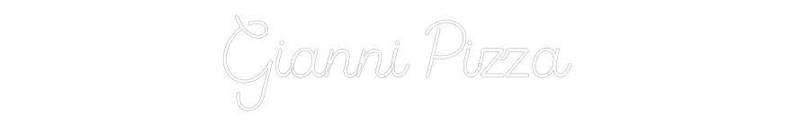 Custom Neon Sign Online Editor Gianni Pizza