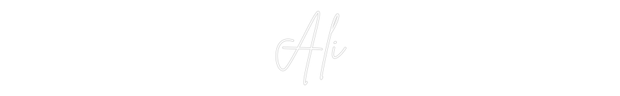 Custom Neon Sign Online Editor Ali