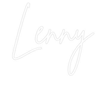 Custom Neon Sign Online Editor Lenny