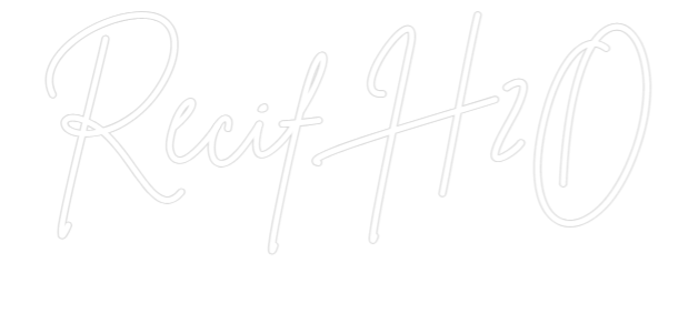 Custom Neon Sign Online Editor Recif H2O