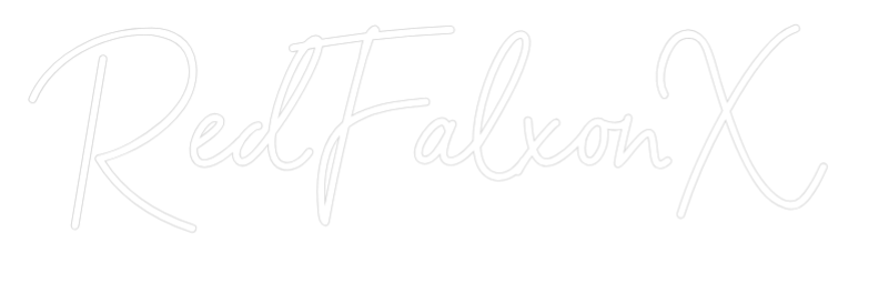 Custom Neon Sign Online Editor RedFalxonX