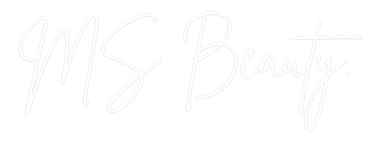 Custom Neon Sign Online Editor MS Beauty.