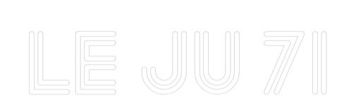 Custom Neon Sign Online Editor Le JU 71