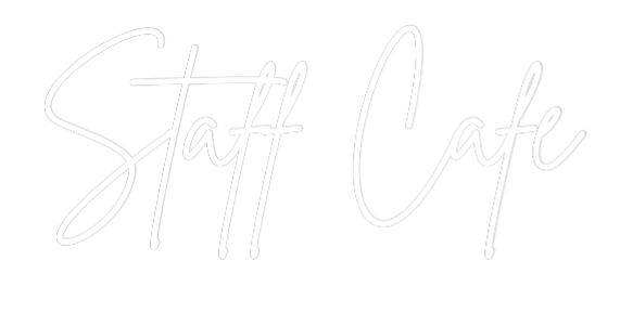 Custom Neon Sign Online Editor Staff Cafe