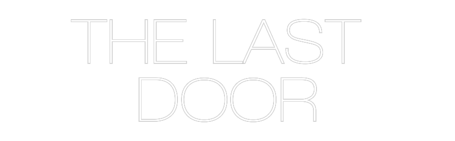 Custom Neon Sign Online Editor THE LAST 
DOOR