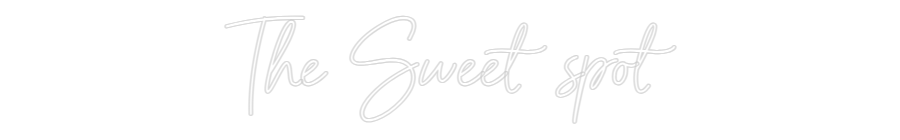 Custom Neon Sign Online Editor The Sweet spot