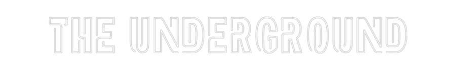 Custom Neon Sign Online Editor The Underground