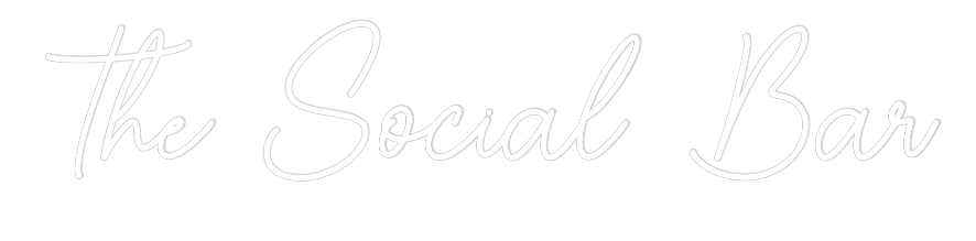 Custom Neon Sign Online Editor The Social Bar