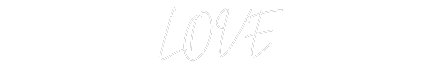 Custom Neon Sign Online Editor LOVE