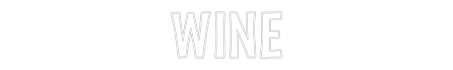 Custom Neon Sign Online Editor WINE