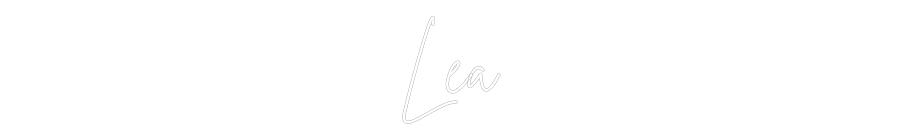 Custom Neon Sign Online Editor Léa