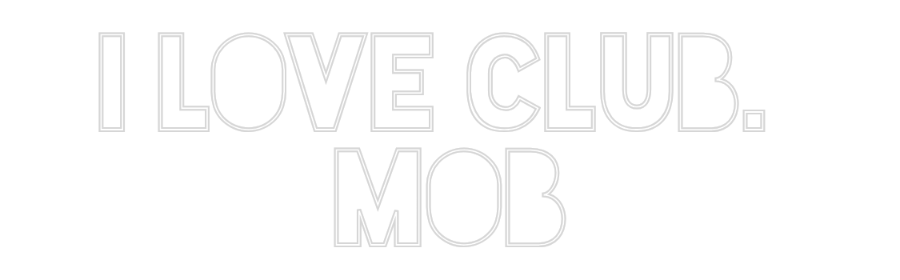 Custom Neon Sign Online Editor I love Club. ...