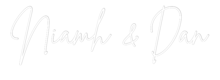 Custom Neon Sign Online Editor Niamh & Dan