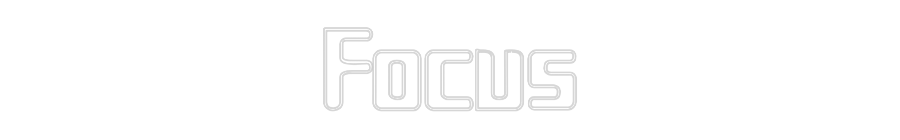 Custom Neon Sign Online Editor Focus