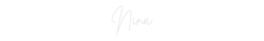 Custom Neon Sign Online Editor Nina