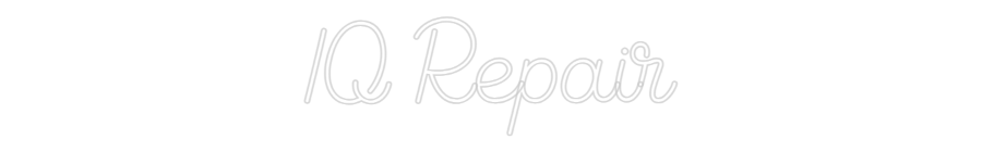 Custom Neon Sign Online Editor IQ Repair