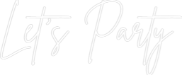 Custom Neon Sign Online Editor Let's Party