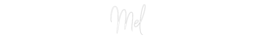 Custom Neon Sign Online Editor Mel