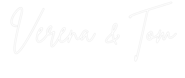 Custom Neon Sign Online Editor Verena & Tom