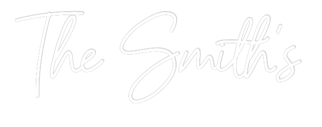 Custom Neon Sign Online Editor The Smith's