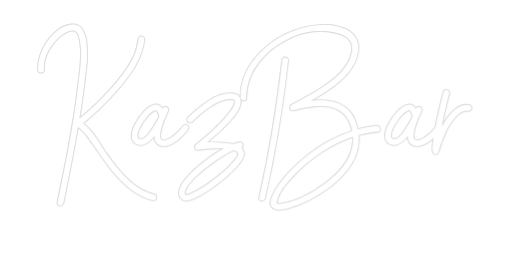 Custom Neon Sign Online Editor KazBar