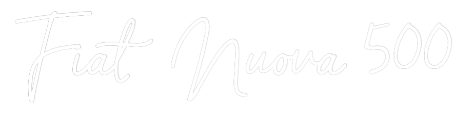 Custom Neon Sign Online Editor Fiat Nuova 500
