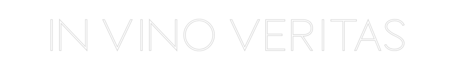 Custom Neon Sign Online Editor IN VINO VERITAS