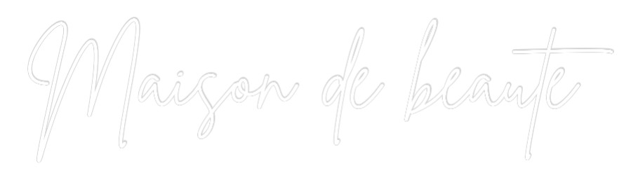 Custom Neon Sign Online Editor Maison de bea...