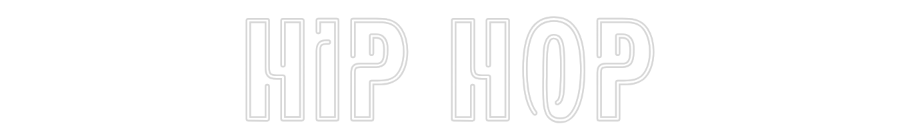 Custom Neon Sign Online Editor Hip Hop