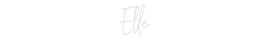Custom Neon Sign Online Editor Elle