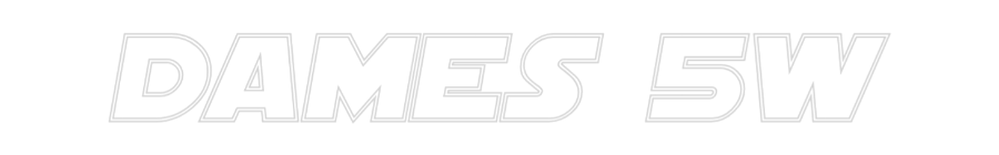 Custom Neon Sign Online Editor DAMES 5W
