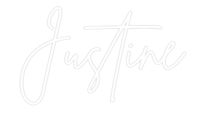 Custom Neon Sign Online Editor Justine
