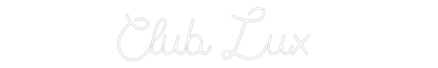 Custom Neon Sign Online Editor Club Lux
