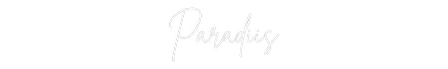 Custom Neon Sign Online Editor Paradiis