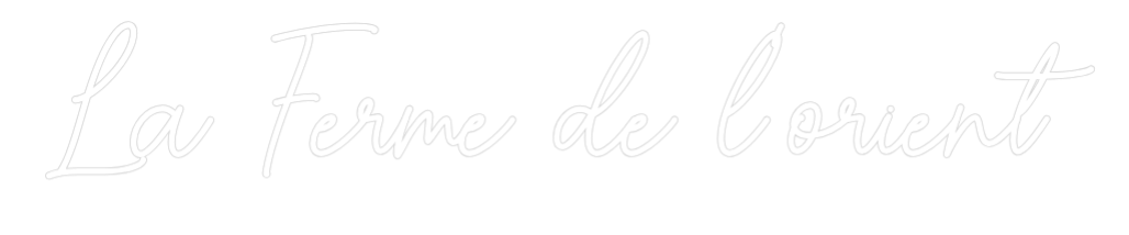Custom Neon Sign Online Editor La Ferme de l...