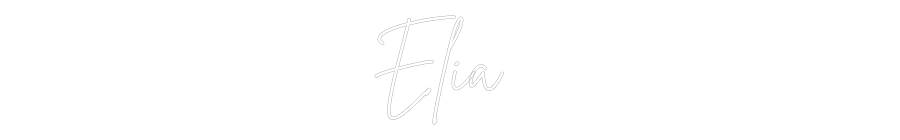 Custom Neon Sign Online Editor Elia