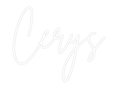 Custom Neon Sign Online Editor Cerys