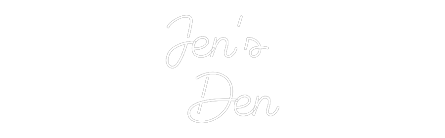 Custom Neon Sign Online Editor Jen’s 
Den