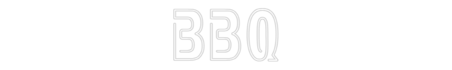 Custom Neon Sign Online Editor BBQ